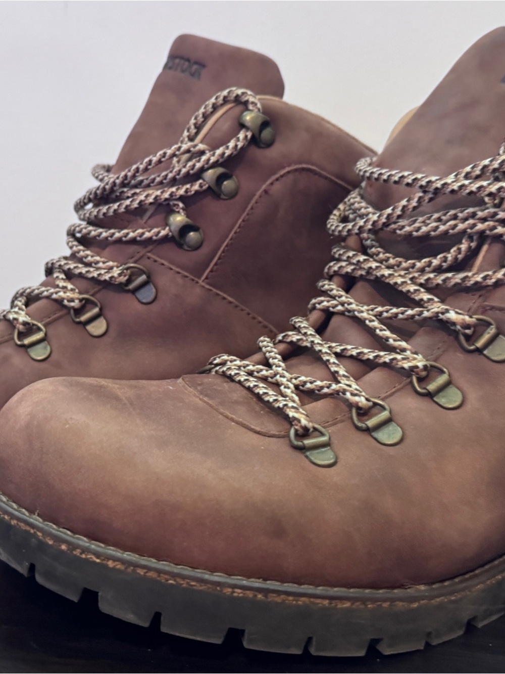Brown Leather Boots - Men